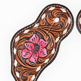 Bar H Equine Leather Spurs Straps for Adults Western Womens Spur Horse Riding Barrel Racing Show and Rodeo Strap Adult Women