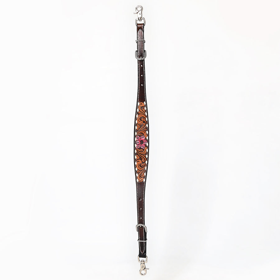 Bar H Equine American Leather Horse Saddle Tack One Ear Headstall Breast Collar Browband Wither Strap Set Tropical Chaya