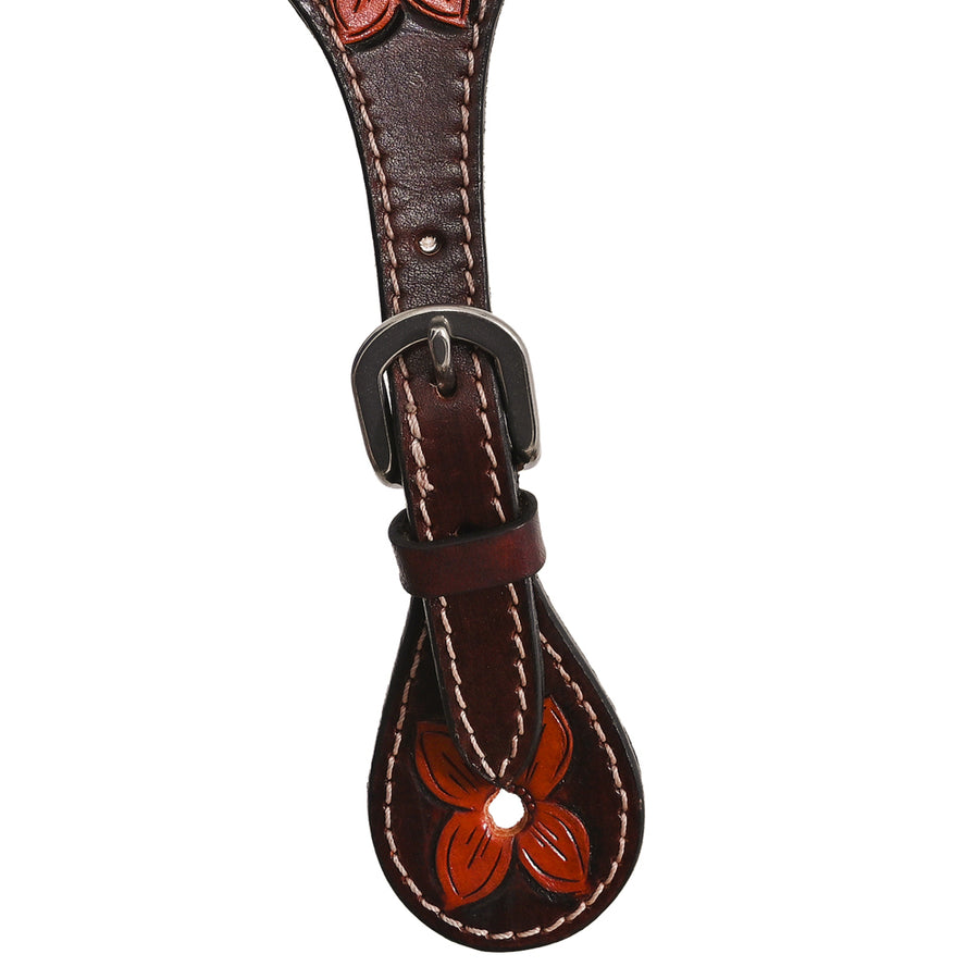 Bar H Equine Leather Spurs Straps for Adults Western Womens Spur Horse Riding Barrel Racing Show and Rodeo Strap Adult Women