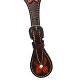 Bar H Equine Leather Spurs Straps for Adults Western Womens Spur Horse Riding Barrel Racing Show and Rodeo Strap Adult Women