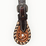 Bar H Equine Leather Spurs Straps for Adults Western Womens Spur Horse Riding Barrel Racing Show and Rodeo Strap Adult Women