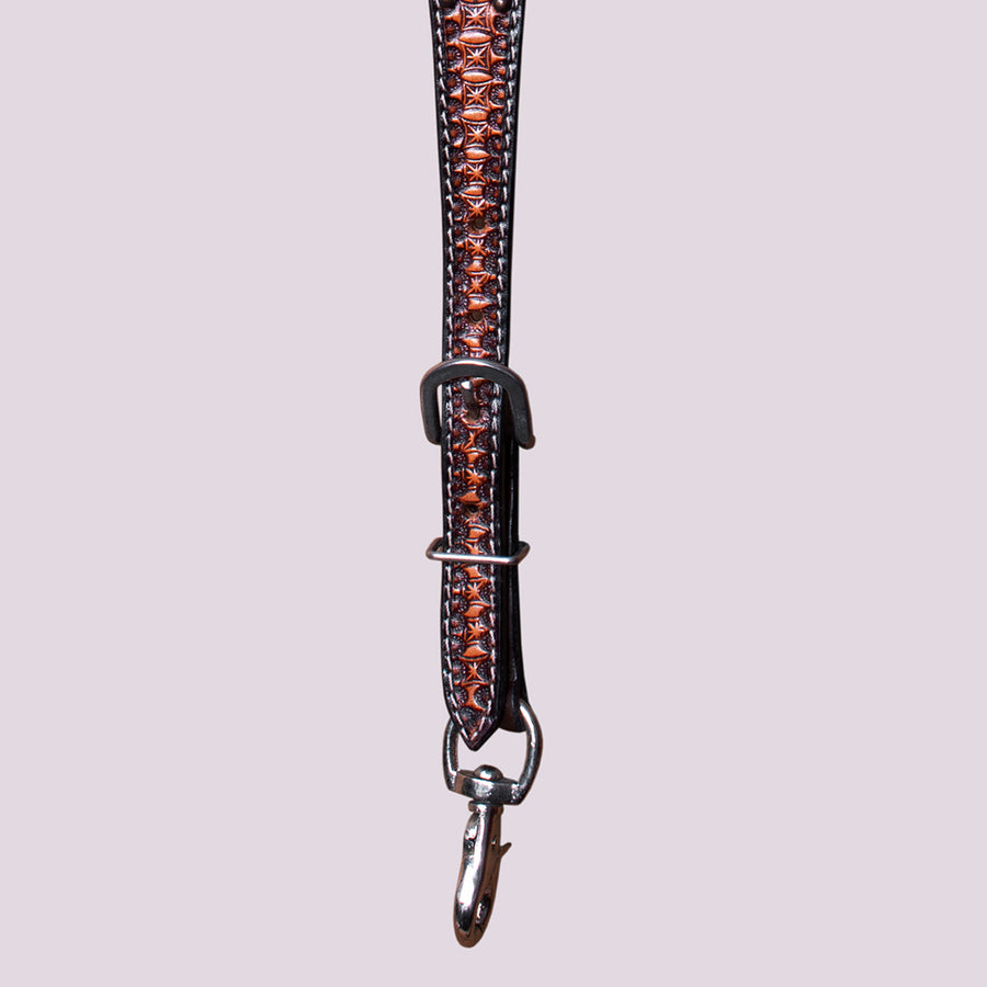 Bar H Equine American Leather Horse Saddle Tack One Ear Headstall  Breast Collar Browband Wither Strap Set