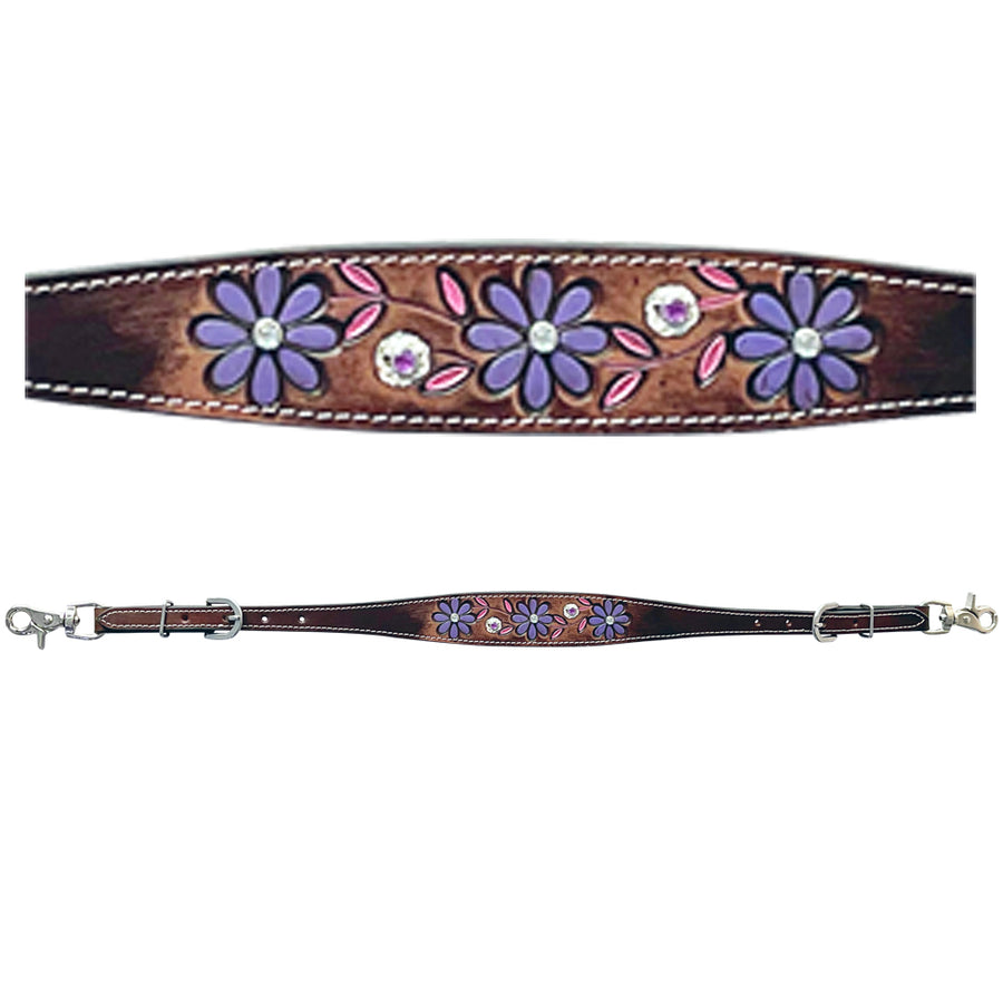 Bar H Equine American Leather Horse Saddle Tack Wither Strap - Uhorse