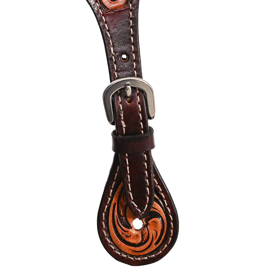 Bar H Equine Leather Spurs Straps for Adults Western Womens Spur Horse Riding Barrel Racing Show and Rodeo Strap Adult Women