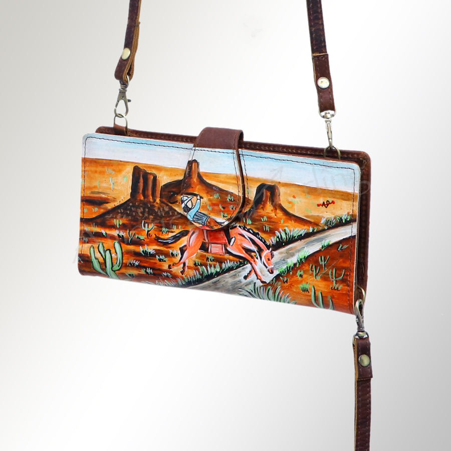 ADBGM113HR34 American Darling Genuine Leather Women Bag W. Handbag by Hilason – Cowboy and equestrian accessories