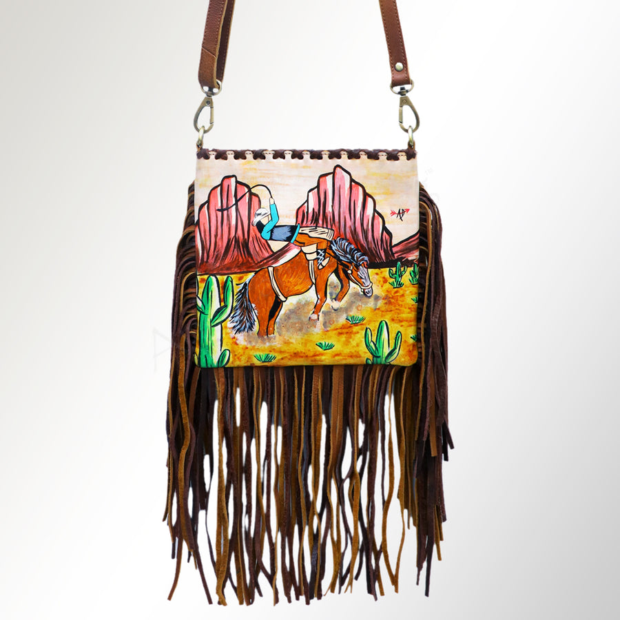 American Darling Cross Body Full Grain Genuine Leather Western Women Bag Handbag Purse | Crossbody for Cute