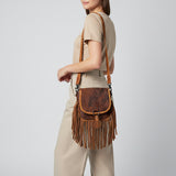 American Darling Cross Body Full Grain Genuine Leather Western Women Bag Handbag Purse | Crossbody for Cute