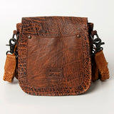 American Darling Cross Body Full Grain Genuine Leather Western Women Bag Handbag Purse | Crossbody for Cute