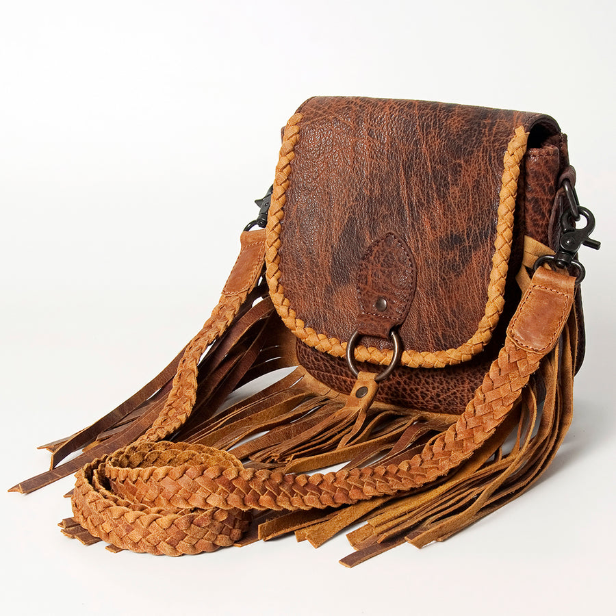 ADBGZ498D American Darling Genuine Leather Women Bag W. Handbag Purse by Hilason – Cowboy and equestrian accessories