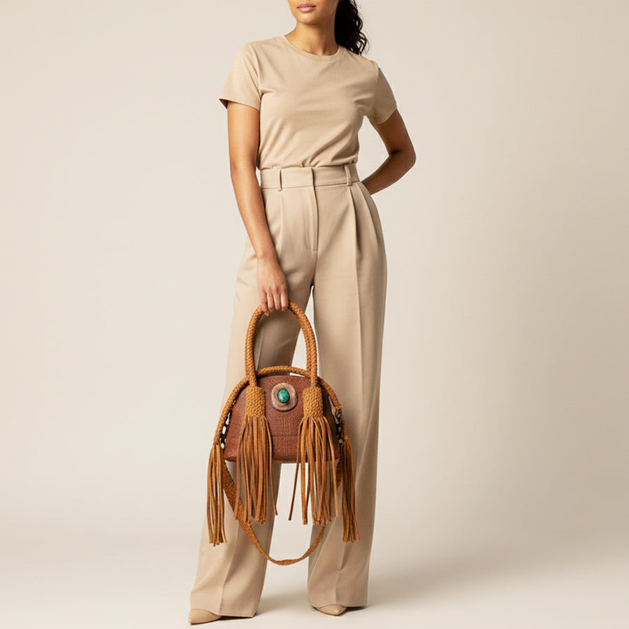 American Darling Cross Body Genuine Leather women bag western handbag purse