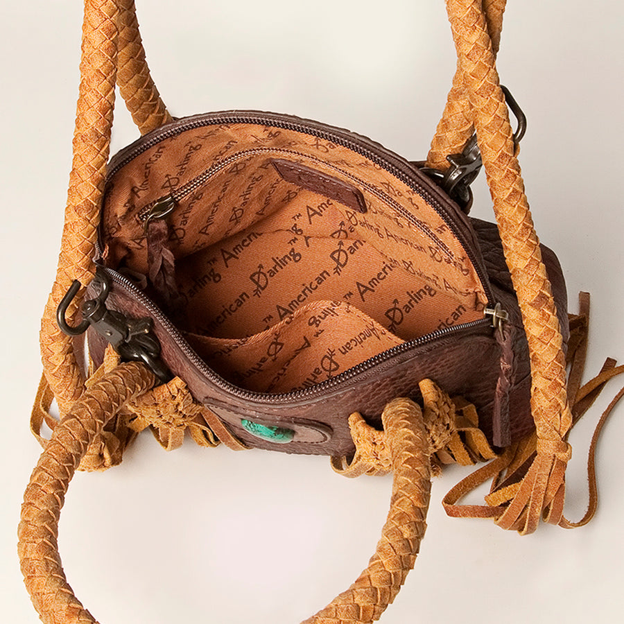 American Darling Cross Body Genuine Leather women bag western handbag purse