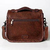 American Darling Messenger Full Grain Genuine Leather Western Women Bag Handbag Purse | Crossbody for Cute