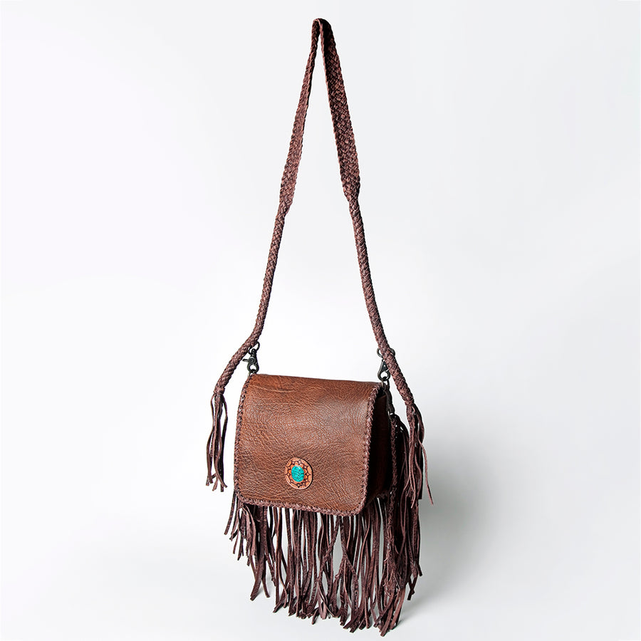 American Darling Cross Body Full Grain Genuine Leather Western Women Bag Handbag Purse | Crossbody for Cute
