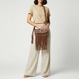 American Darling Wallet Hand Tooled Genuine Leather Women Bag Western Handbag Purse