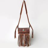 American Darling Wallet Hand Tooled Genuine Leather Women Bag Western Handbag Purse