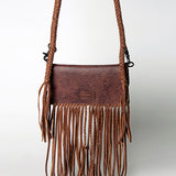 American Darling Wallet Hand Tooled Genuine Leather Women Bag Western Handbag Purse