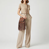 American Darling Crossbody Genuine Leather Women Bag Western Handbag Purse