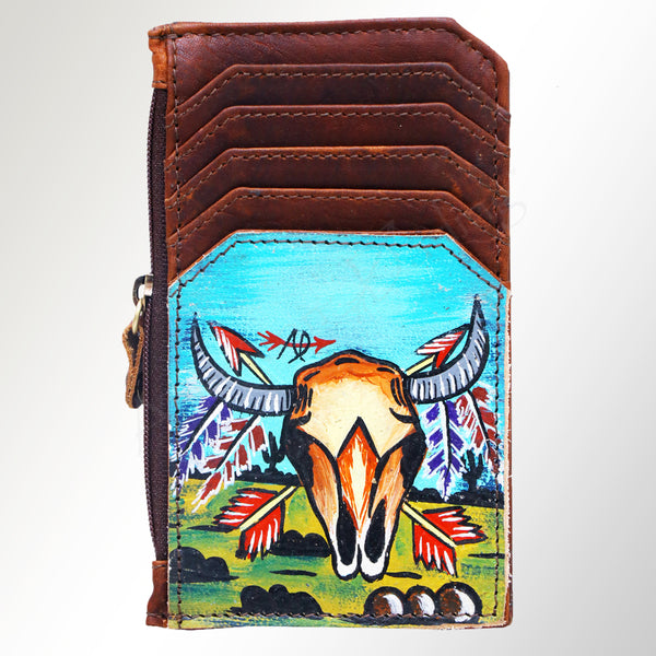 American Darling ADCCM101R20 Card-Holder Genuine Leather Women Bag W. by Hilason – Cowboy and equestrian accessories