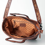 American Darling Tote Hand Tooled Genuine Leather Women Bag Western Handbag Purse