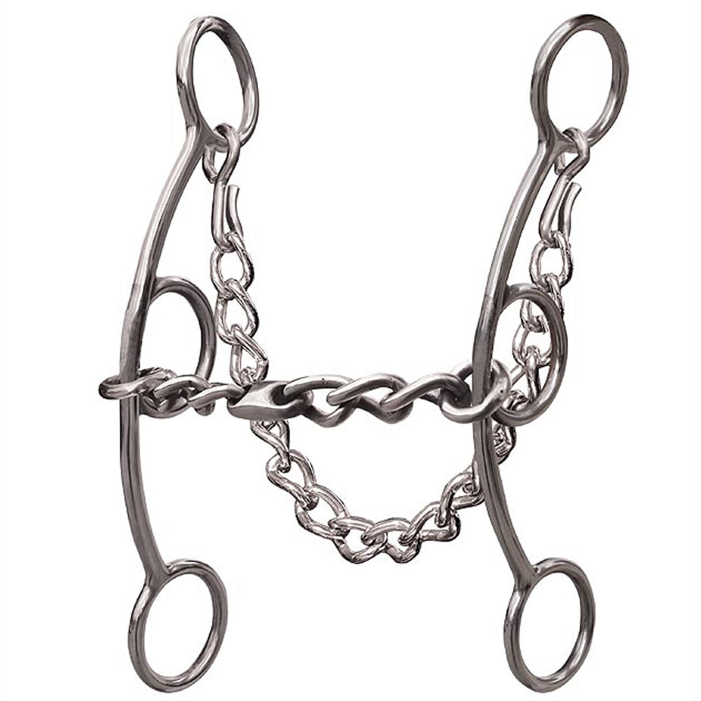 7 in Professionals Choice Snaffle Mouth Derby Horse Bit Western Tack