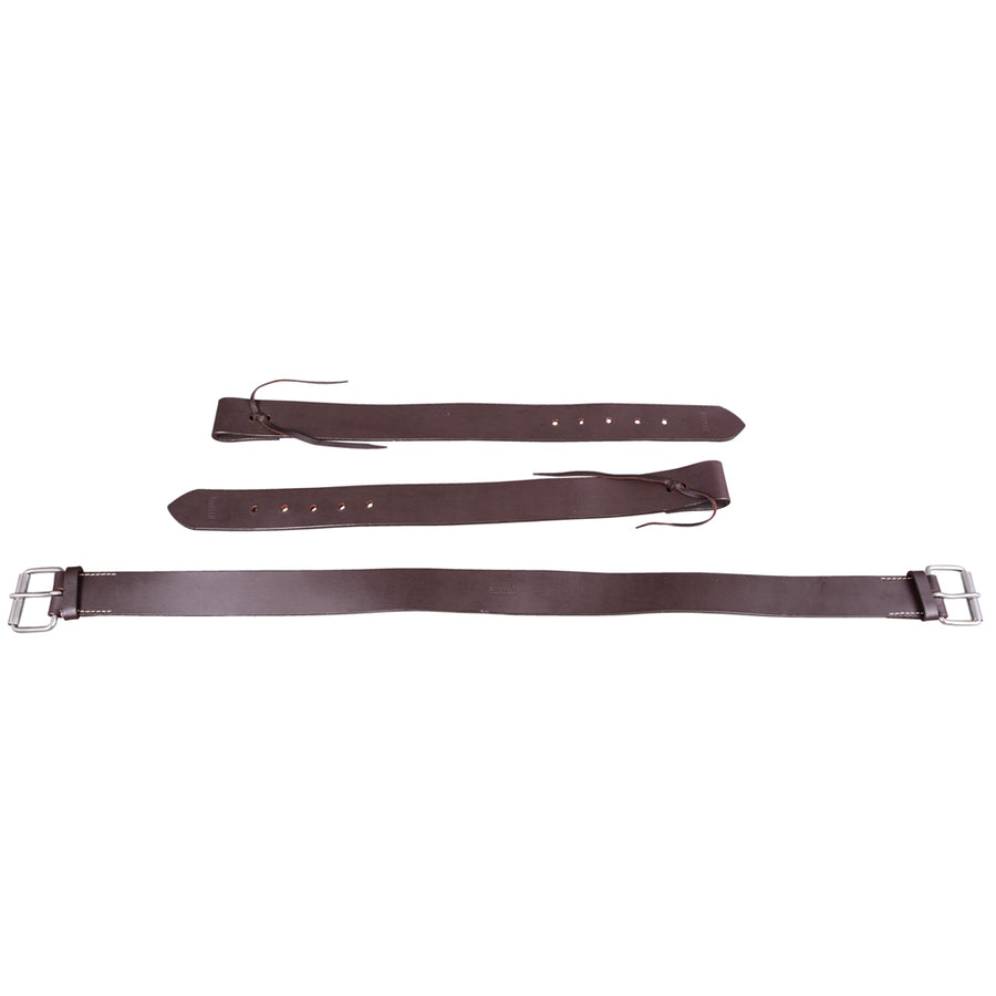 Hilason Western Flank Cinch With Connector Stainless Steel Fitting - Uhorse