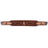 Hilason Western Flank Cinch With Connector Strap Stainless Steel Fitting