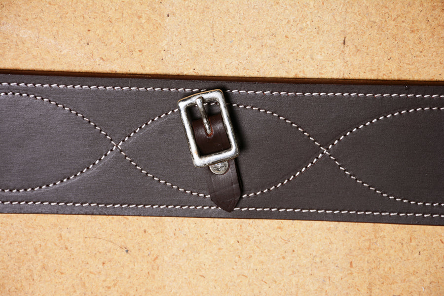 Hilason Western Flank Cinch With Connector Harness Leather
