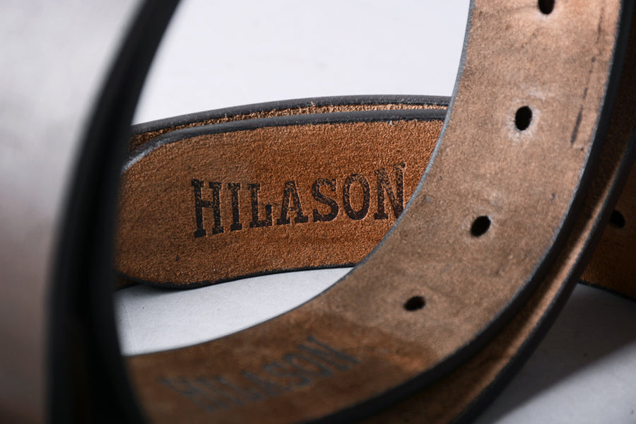 HILASON Western Genuine Leather Belt for Men Women Cowboy Cowgirl Handmade Unisex Full Grain Heavy Duty Tooled Jeans