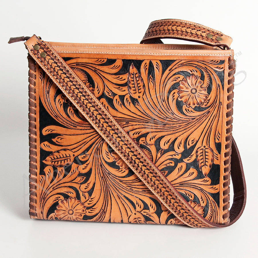 American Darling Tote Hand Tooled Genuine Leather Western Women Bag Handbag Purse | Travel Bags College Casual