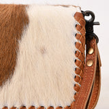 American Darling ORGANISER Upcycled Wool Genuine Leather women bag western handbag purse