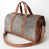 American Darling ADBGS174BRAH Duffel Hair On Genuine Leather women bag western handbag purse