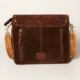 American Darling ADBGA213 Messenger Genuine Leather Women Bag Western Handbag Purse
