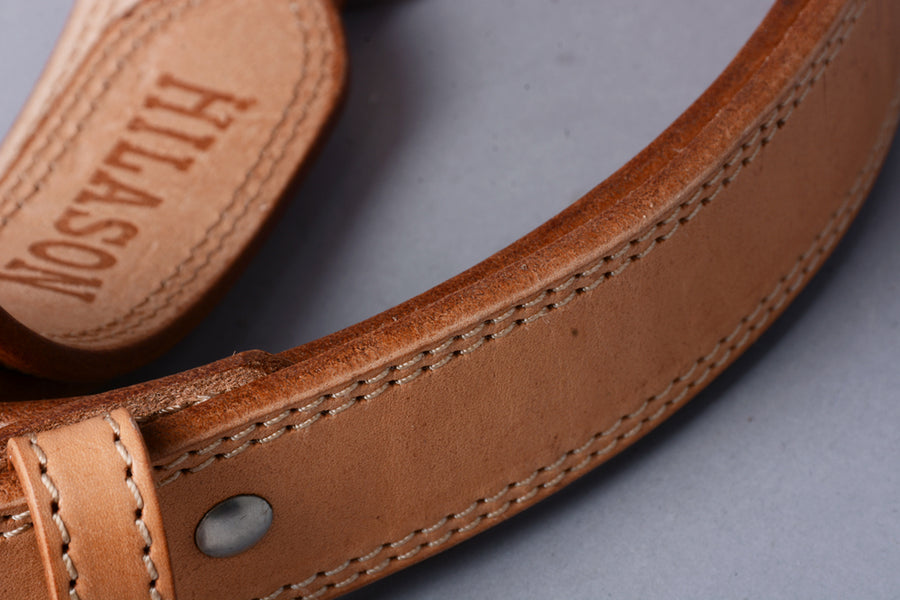 HILASON Western Genuine Leather Belt for Men Women Cowboy Cowgirl Handmade Unisex Full Grain Heavy Duty Tooled Jeans