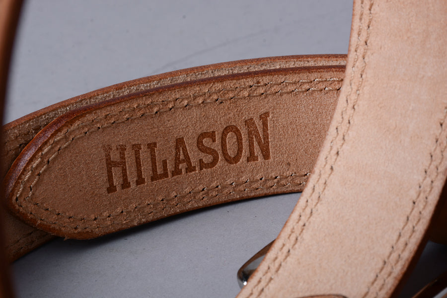 HILASON Western Genuine Leather Belt for Men Women Cowboy Cowgirl Handmade Unisex Full Grain Heavy Duty Tooled Jeans