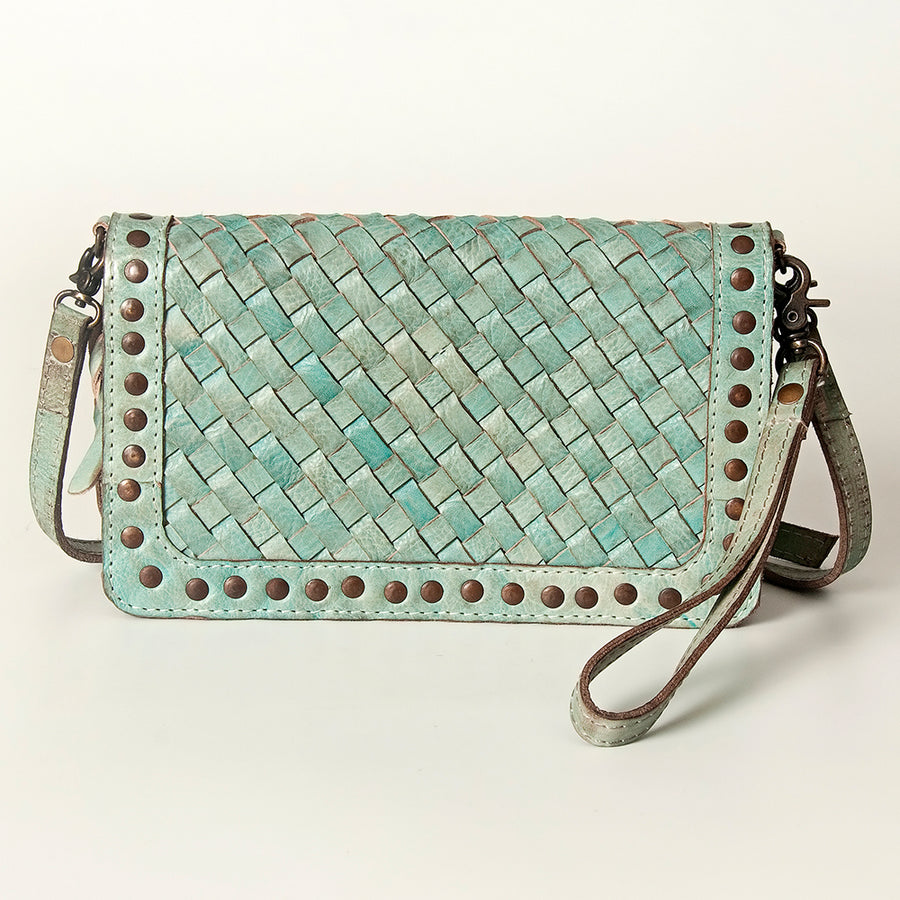 Never Mind Nmbg130A Small Crossbody Vintage Handmade Genuine Cowhide Leather Women Bag Western Handbag Purse