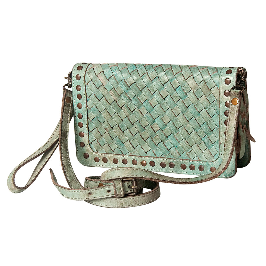Never Mind Nmbg130A Small Crossbody Vintage Handmade Genuine Cowhide by Hilason – Cowboy and equestrian accessories