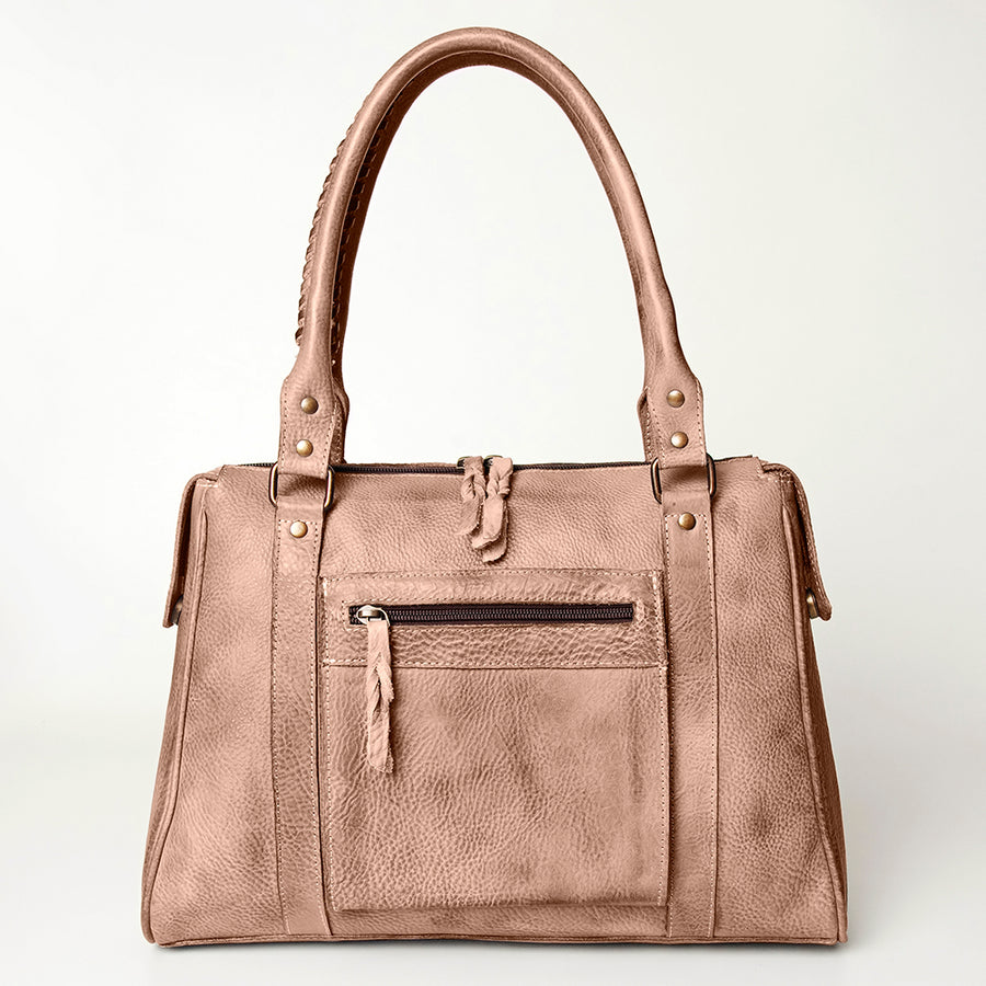 Never Mind Nmbg131A Tote Vintage Handmade Genuine Cowhide Leather Women Bag Western Handbag Purse