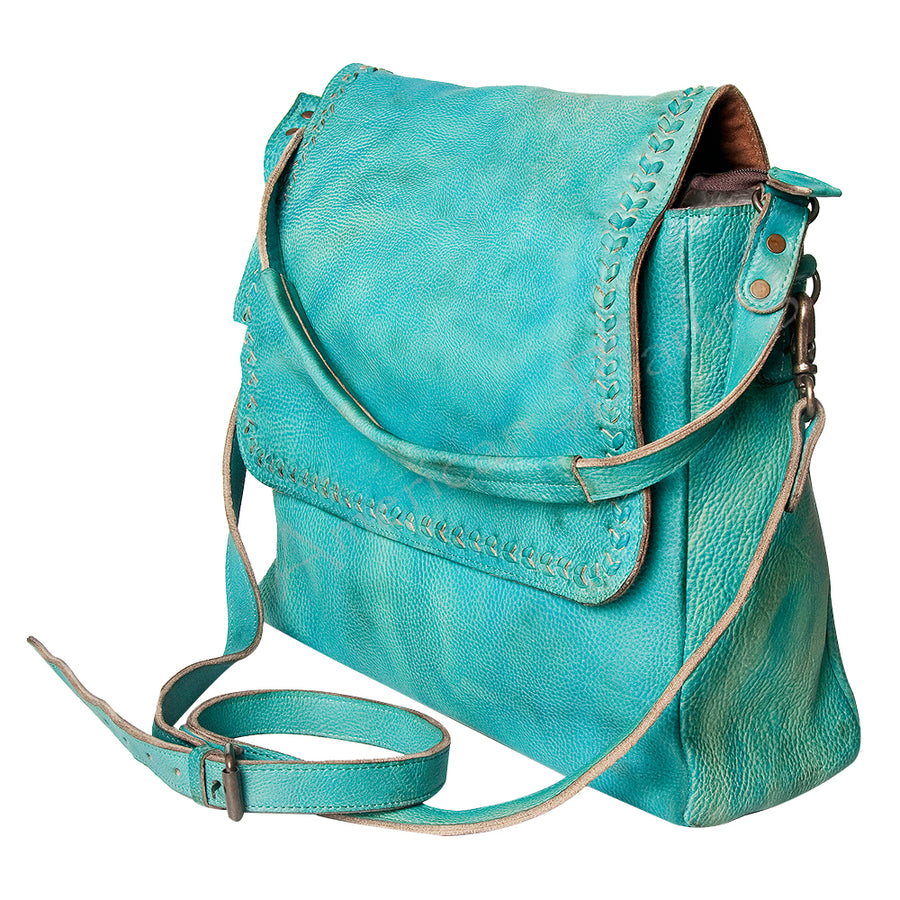 Never Mind Nmbg132A Hobo Vintage Handmade Genuine Cowhide Leather by Hilason – Cowboy and equestrian accessories