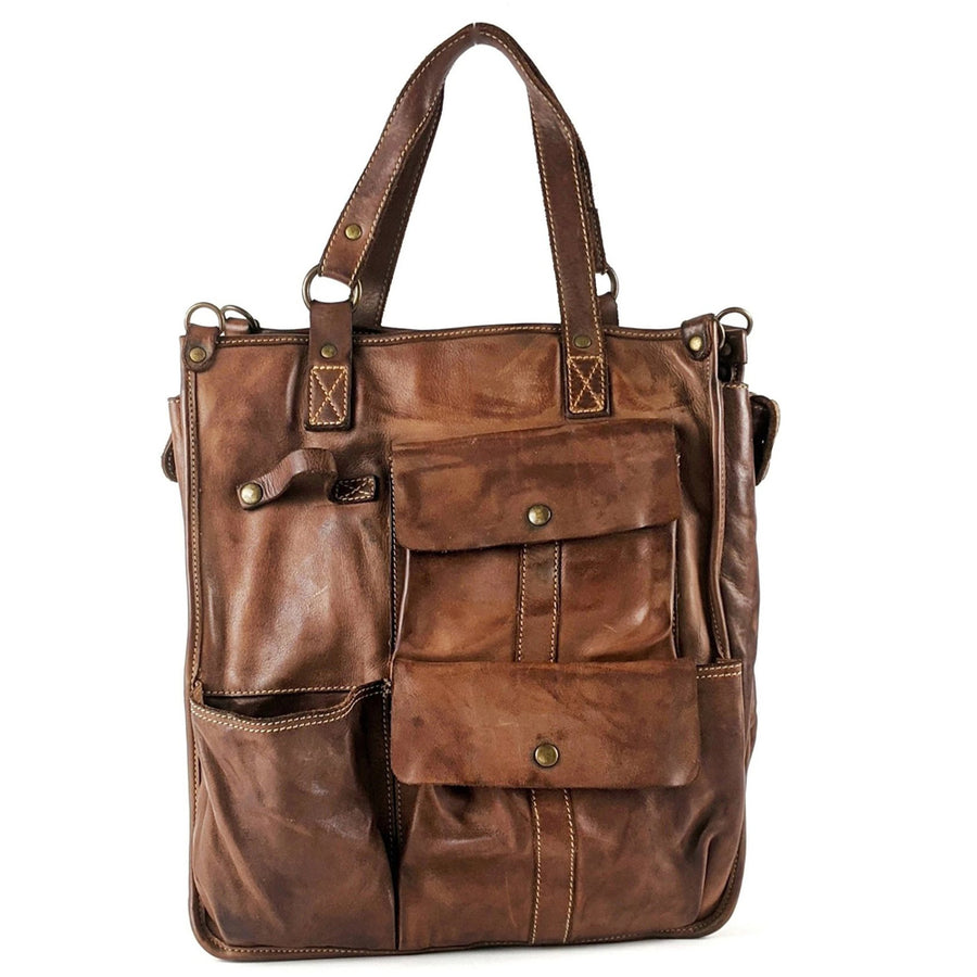 American Darling Tote Full Grain Genuine Leather Western Women Bag | Travel Bags College Casual - Uhorse