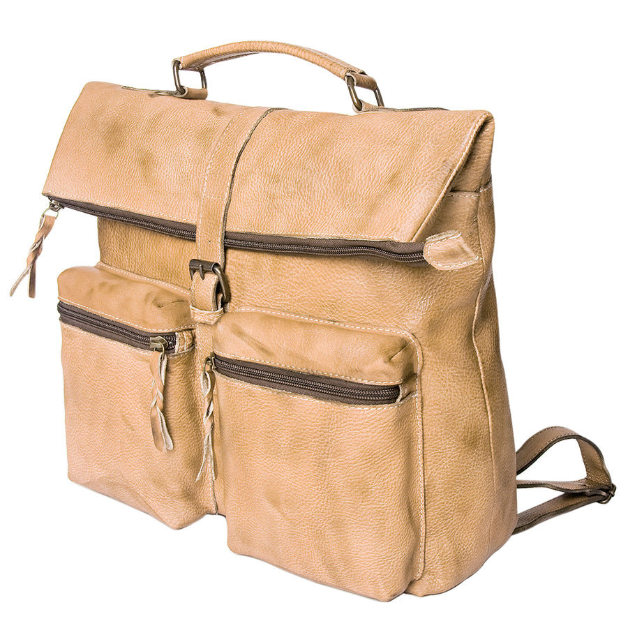Never Mind Nmbg134A Backpack Vintage Handmade Genuine Cowhide Leather by Hilason – Cowboy and equestrian accessories