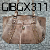 American Darling GIBGX311 Tote Genuine Leather Women Bag Western Handbag Purse