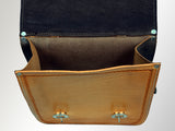 HILASON Soft Leather Horse Saddle Bag Tan | Equestrian Western Adjustable Closure