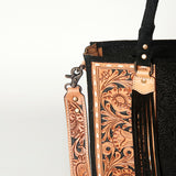 American Darling Briefcase Hand Tooled Embossed Genuine Leather Western Women Bag Handbag | Briefcase Bag | Briefcase for Women | Cute Briefcase Bag | Laptop Briefcase Bag
