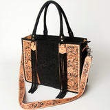 American Darling Briefcase Hand Tooled Embossed Genuine Leather Western Women Bag Handbag | Briefcase Bag | Briefcase for Women | Cute Briefcase Bag | Laptop Briefcase Bag