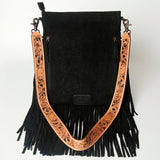 American Darling ADBGS192DM1 Messenger Embossed Genuine Leather women bag western handbag purse