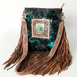 American Darling ADBGS192J Large Crossbody Hand Tooled Hair On Genuine by Hilason – Cowboy and equestrian accessories