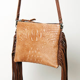 American Darling GIBGX275 Crocodile Embossed Genuine Leather Women Bag Western Handbag Purse