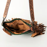 ADBGS192K American Darling Hand Tooled Hair On Genuine Leather Women Bag Western Handbag Purse