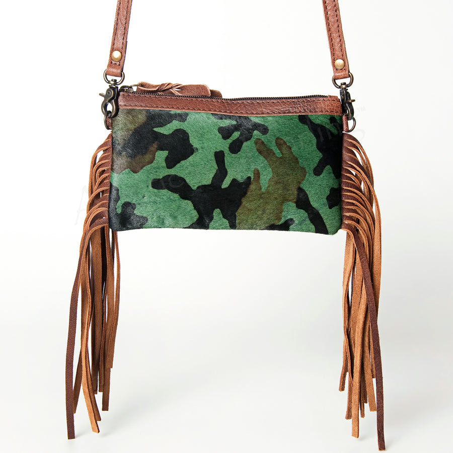 American Darling Small Crossbody Hair On Genuine Leather Western Women Bag Handbag Purse | for Cute