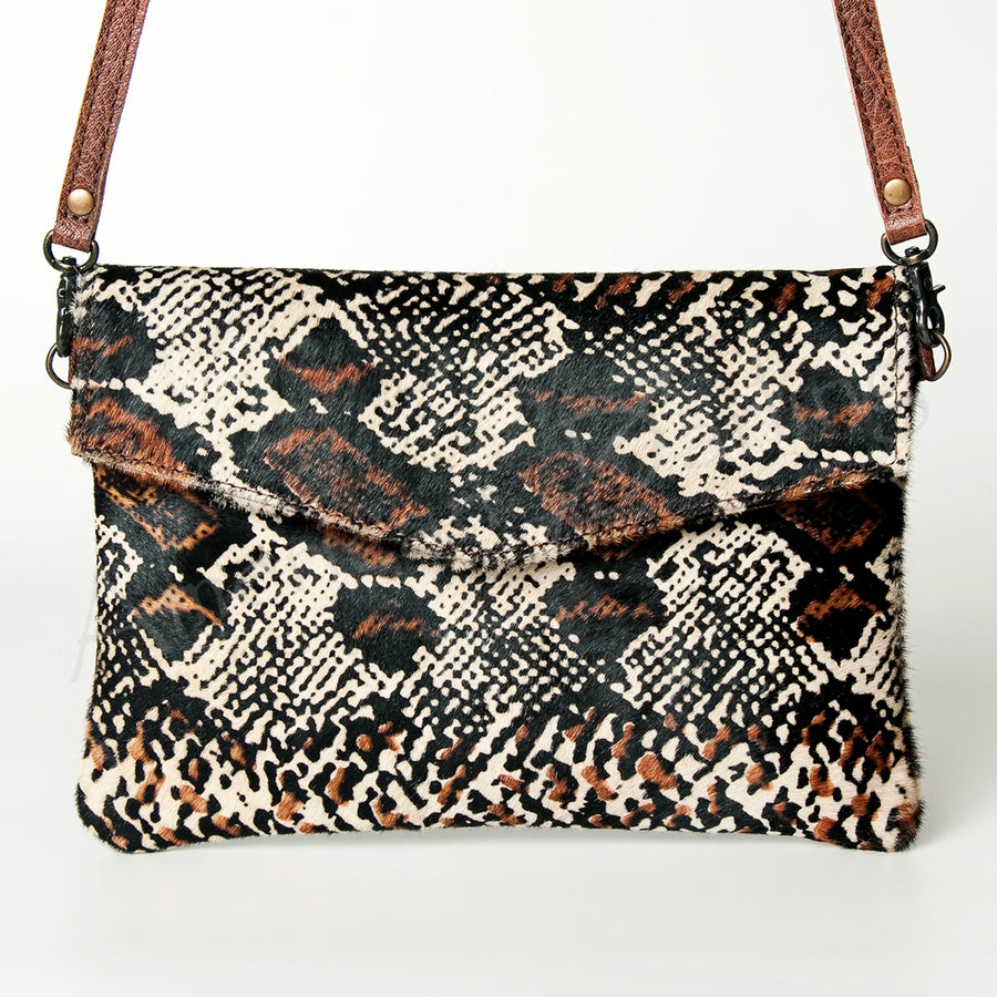 American Darling Envelope Hair-On Genuine Leather Western Women Bag Handbag Purse | for Cute